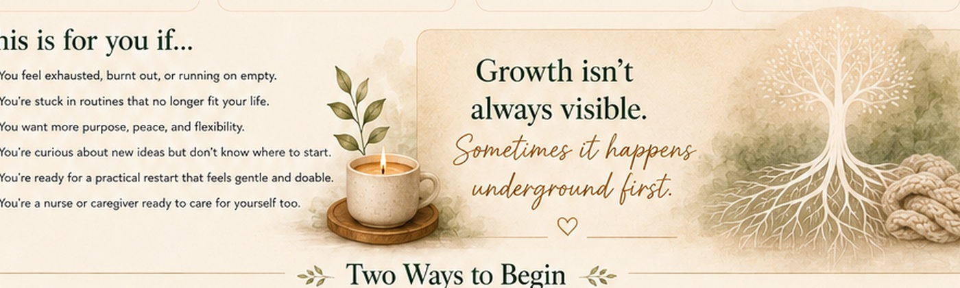 Growth isn't always visible. Sometimes it happens underground first.